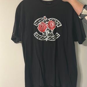 Crooks n castles ( roses tee ) size large